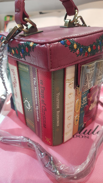 Vendula London - Christmas Library Book Box Bag