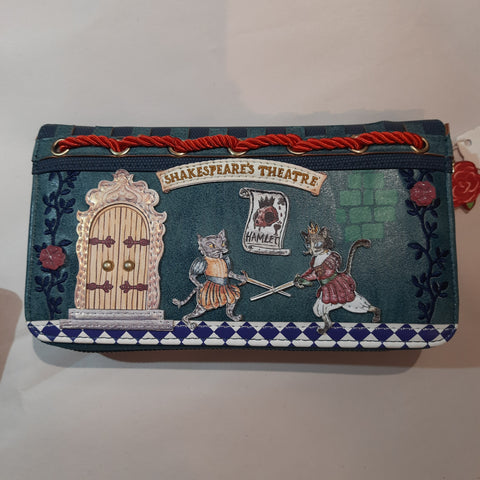 Shakespeare's Theatre HAMLET - Vendula London - Large ziparound Wallet - LIMITED EDITION