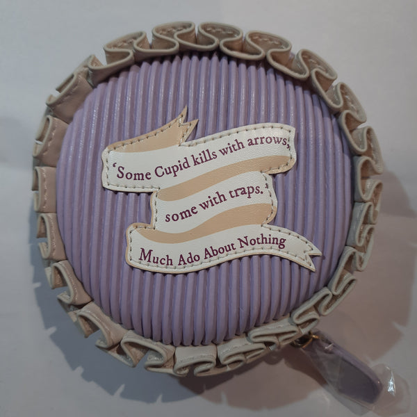 Vendula London - Shakespeare's Theatre Much Ado About Nothing - round coin purse - LIMITED EDITION