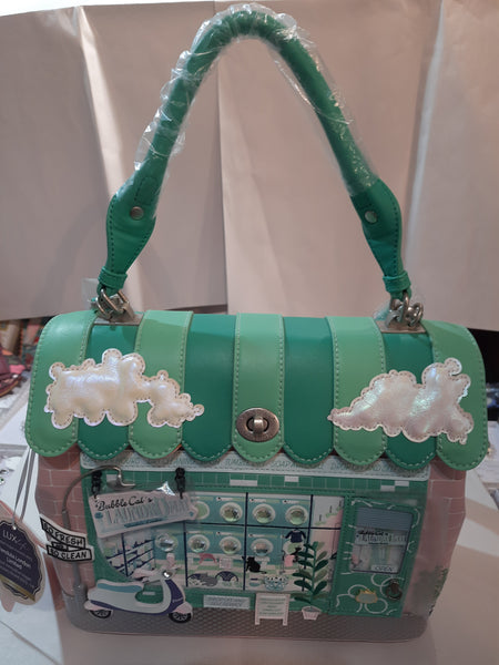 Vendula London - Bubble Cats Laundromat - Grace Bag