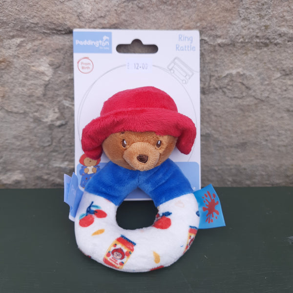 Paddington rattle toy. 13cm