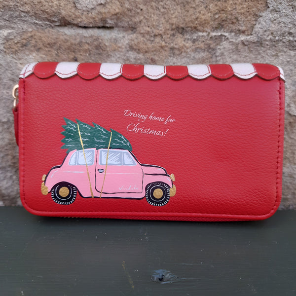 No 25 Mistletoe Lane - Vendula London Christmas - Medium ziparound Wallet