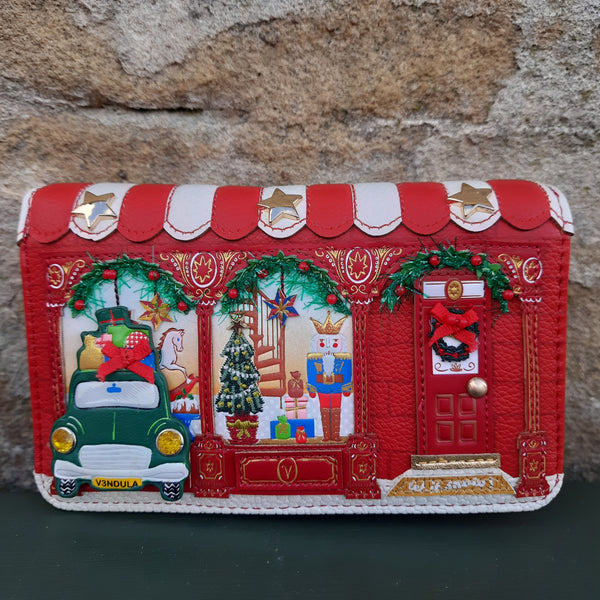 No 25 Mistletoe Lane - Vendula London Christmas - Medium ziparound Wallet