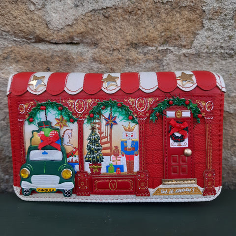 No 25 Mistletoe Lane - Vendula London Christmas - Medium ziparound Wallet