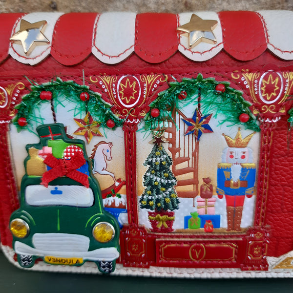No 25 Mistletoe Lane - Vendula London Christmas - Medium ziparound Wallet