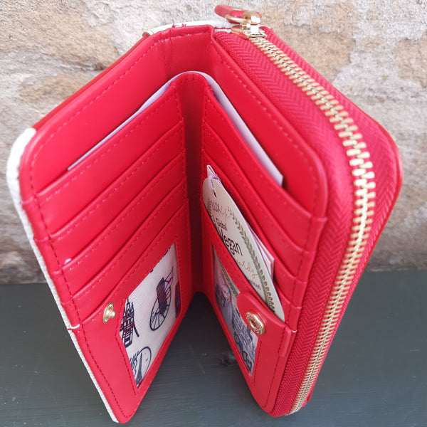 No 25 Mistletoe Lane - Vendula London Christmas - Medium ziparound Wallet