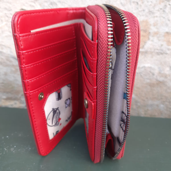 Tick Tock Clock Shop - Vendula London - Medium ziparound Wallet