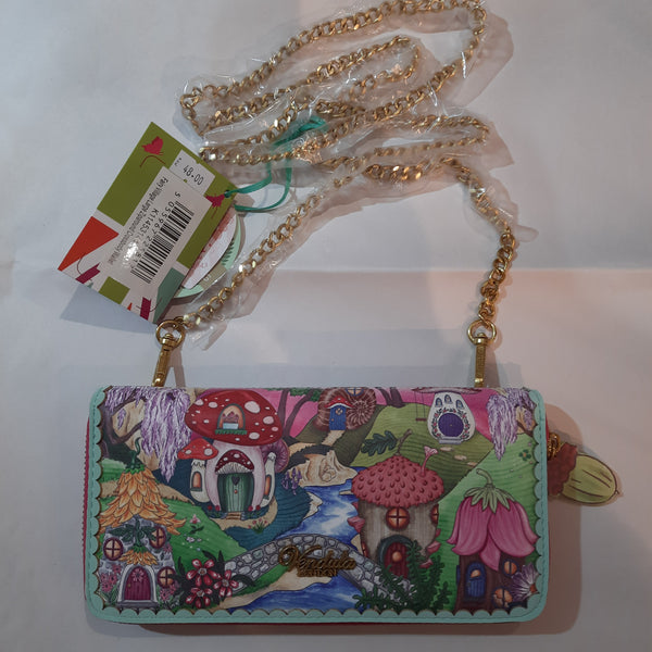 Vendula London - Fairy Village large ziparound crossbody wallet