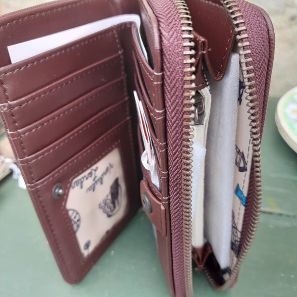 Mystic wicks candle and wandmakers  - Vendula London - Medium ziparound Wallet