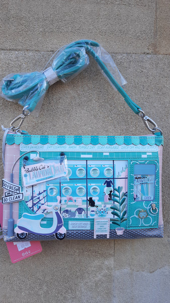 Vendula London - Bubble Cats Laundromat Kate bag
