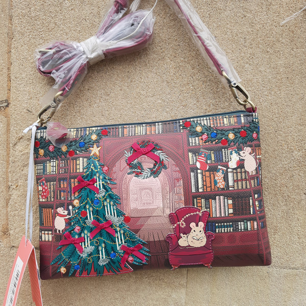 Vendula Christmas Library kate bag -  Vendula London