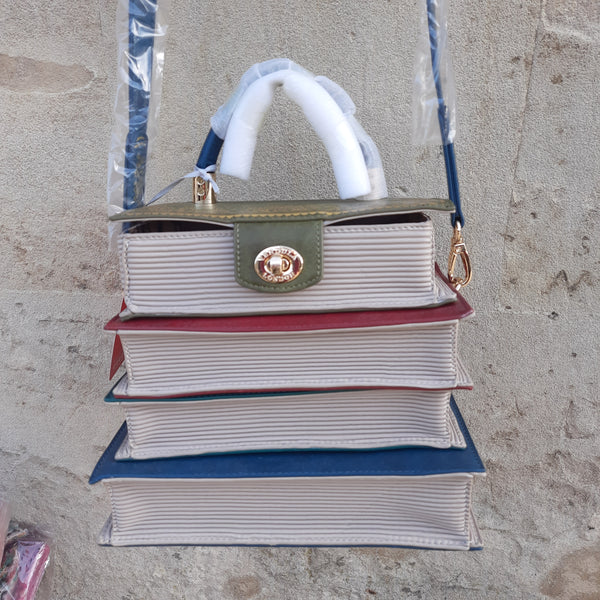 Between the covers Bookbinders Book Stack Bag - Vendula London