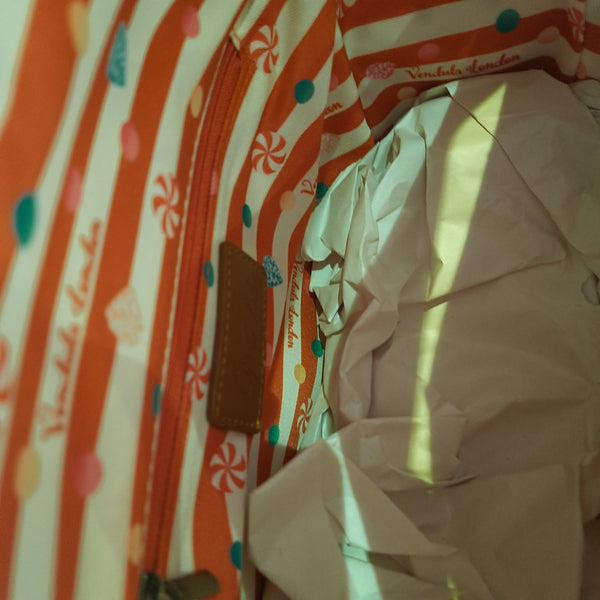 Vendula London - Gingerbread Houses House BACKPACK / Bag - large