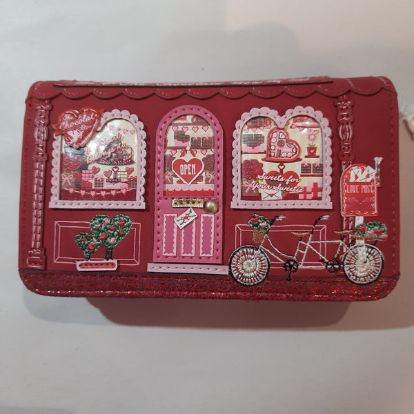 NEW!!! The Chocolate Box - Vendula London - Medium ziparound Wallet