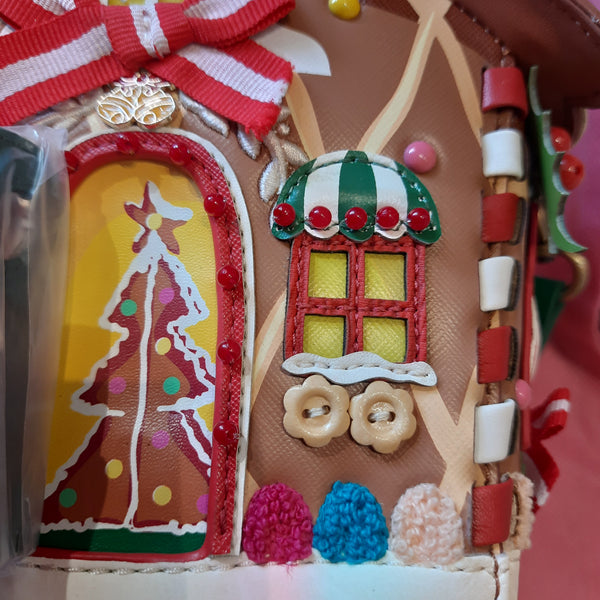 Vendula London - Gingerbread Houses House Bag - small