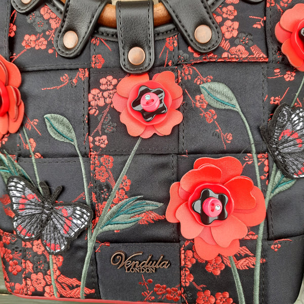 Vendula London - Butterfly Garden mini Lea Bag