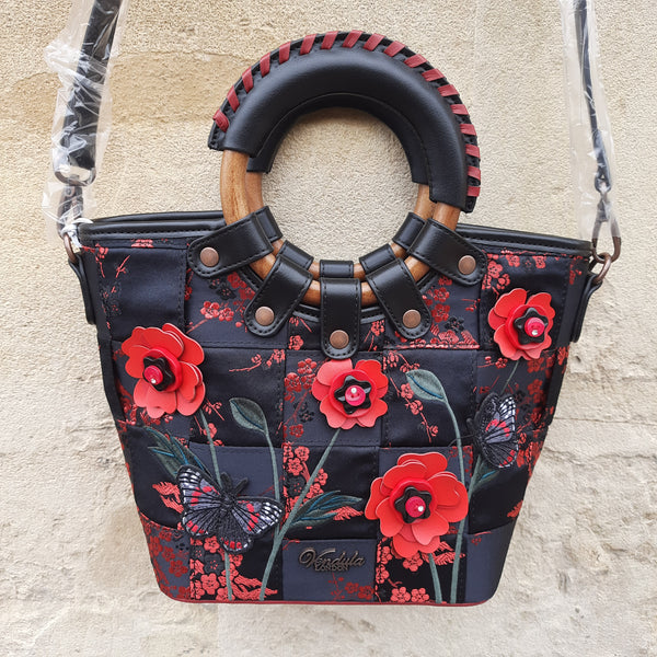 Vendula London - Butterfly Garden mini Lea Bag