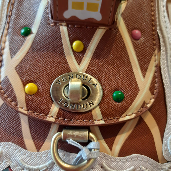 Vendula London - Gingerbread Houses House BACKPACK / Bag - large