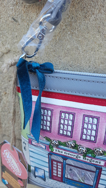 Vendula London - Heritage Georgian Street- pouch bag (flat crossbody bag)
