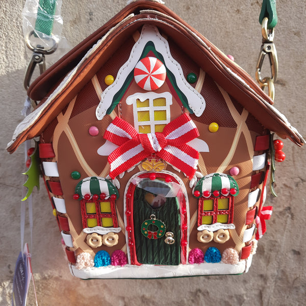 Vendula London - Gingerbread Houses House Bag - small