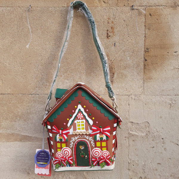 Vendula London - Gingerbread Houses House BACKPACK / Bag - large