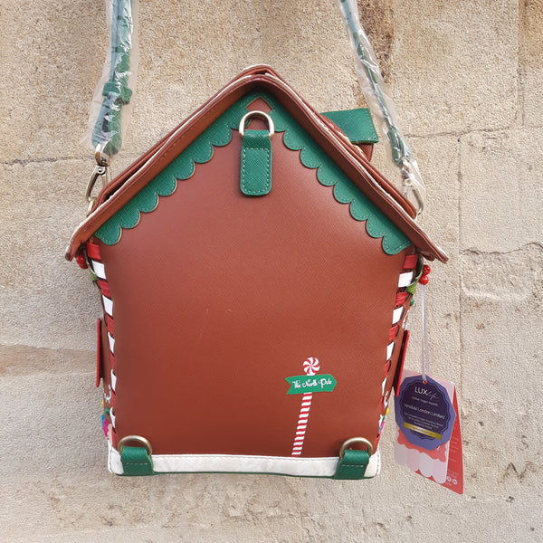 Vendula London - Gingerbread Houses House BACKPACK / Bag - large