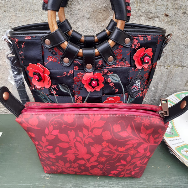 Vendula London - Butterfly Garden mini Lea Bag