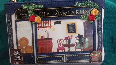 Vendula London King's Arms Pub -  Zipper Coin Purse