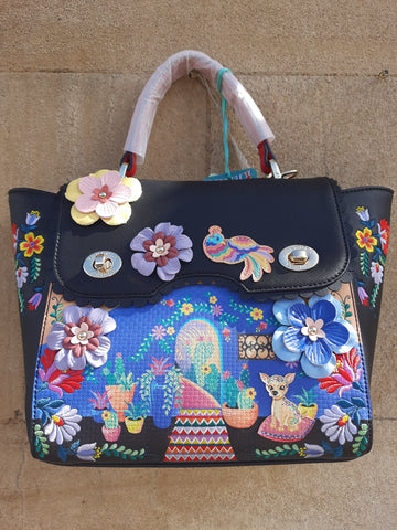 Vendula London - Gardens of the World Mexico - Delilah Grab Bag / Backpack